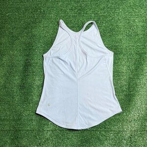 Lululemon Base Pace Ribbed Sleeveless Light Purple Running Yoga Tank Top Size 6
